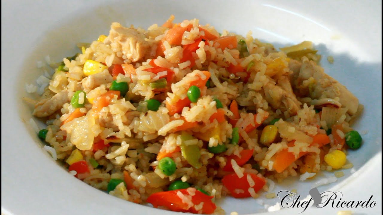 Chicken Fried Rice Recipe Video | Recipes By Chef Ricardo