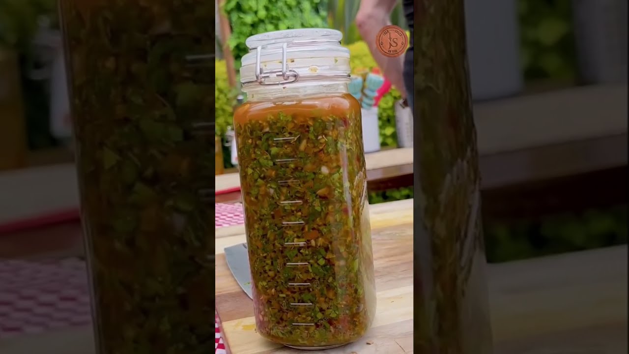Chimichurri casero en 1 minuto | Juan Soler On Fire