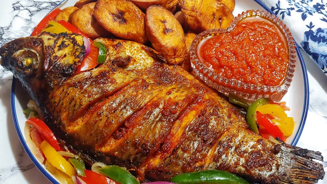 Poisson Braisé avec une Marinade Speciale || C’est le high level…|| Baked tilapia