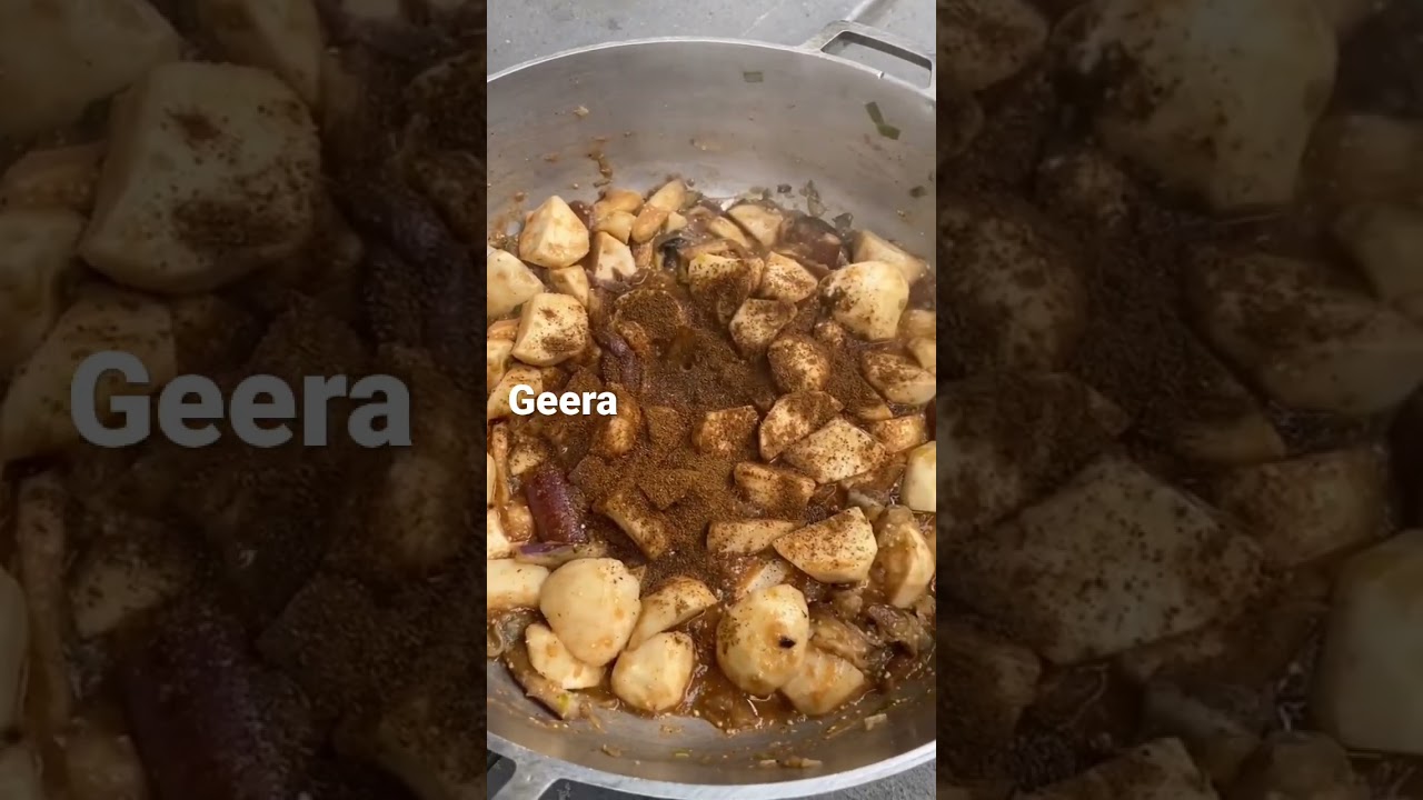 Balanjay & Eddo (guyanese style) #vegetarian #vegan