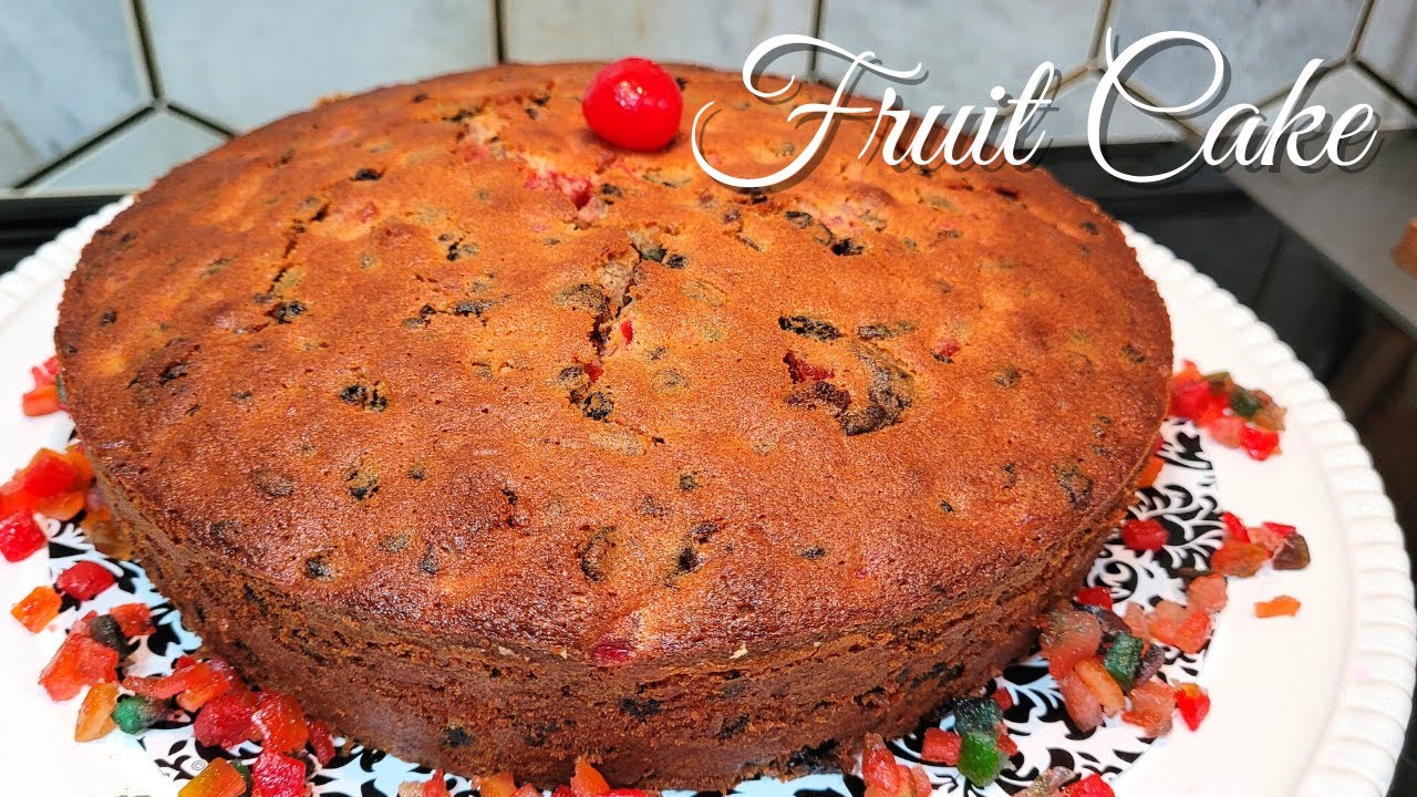Easy Fruit Cake #Christmas2021 #FruitCake- Episode 413