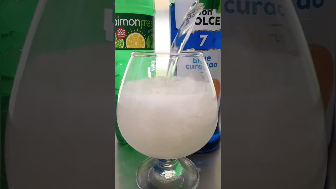 Blue Curacao Cocktail #shorts
