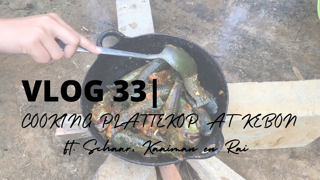 VLOG 33 || COOKING AT KEBON || SURINAME