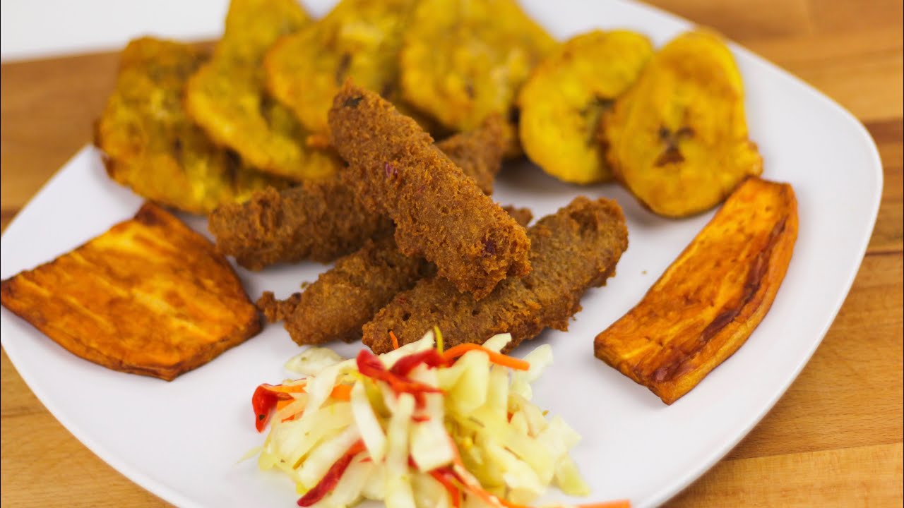 Haitian Food Recipe (Akra) Taro Fritters