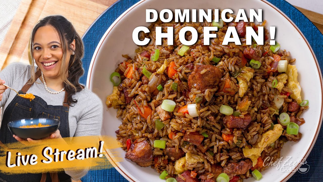 Chofan Dominicano | Cook with Me LIVE | Dominican Recipes | Chef Zee Cooks