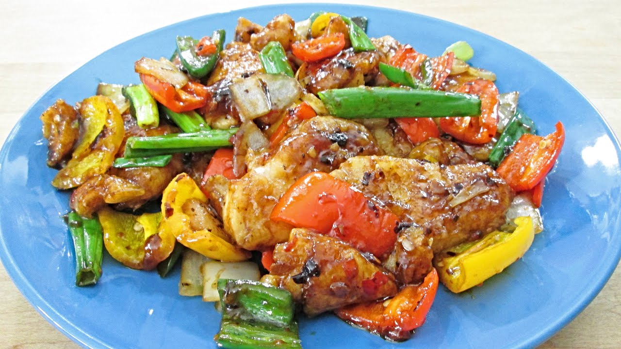 Cod in Black Bean Sauce – PoorMansGourmet