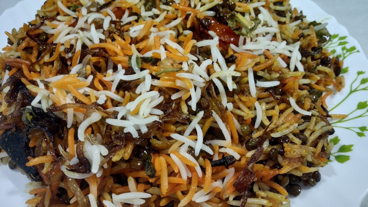मसूर की बीरयानी रेसिपी Masoor Biryani- Homemade