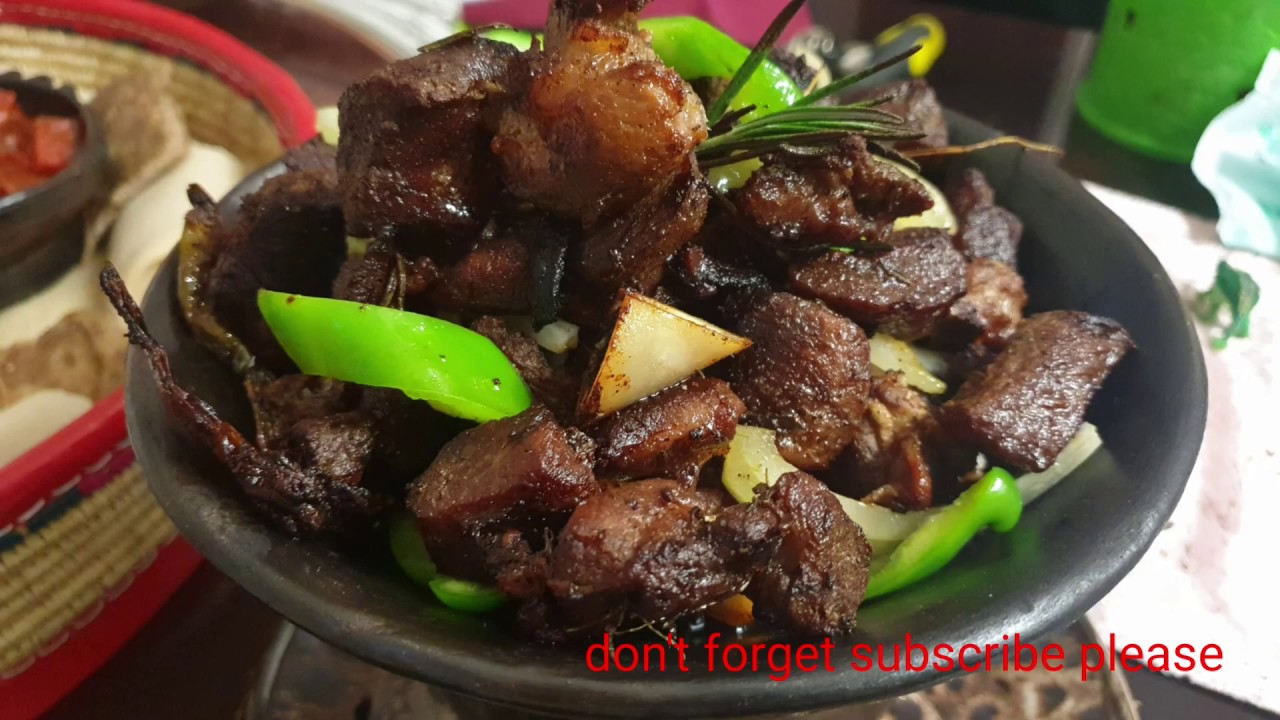 Ethiopian lamb tibs recipe