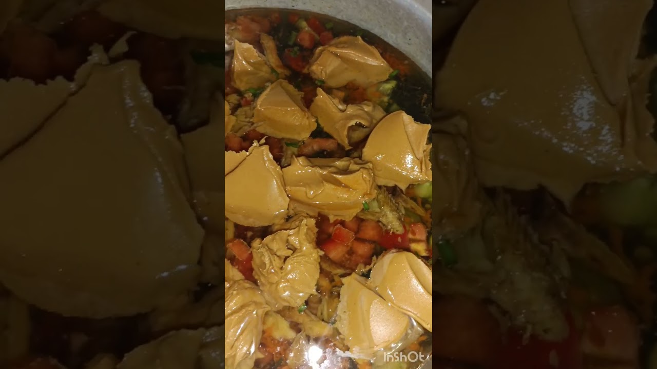 #shortvideo / Fumbwa/ Congolese recipe/ peanut butter stew