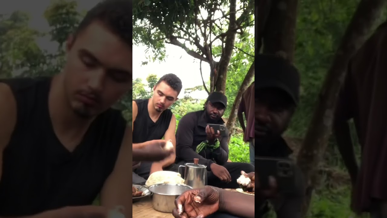 Akume and lettuce soup in Togo #viralvideo #food #bbqchicken #weekdaymealinspo #viral