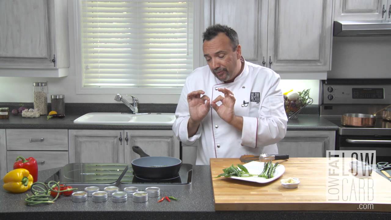 Asparagus And Garlic Mahi Mahi In A Fresh Basil Crust