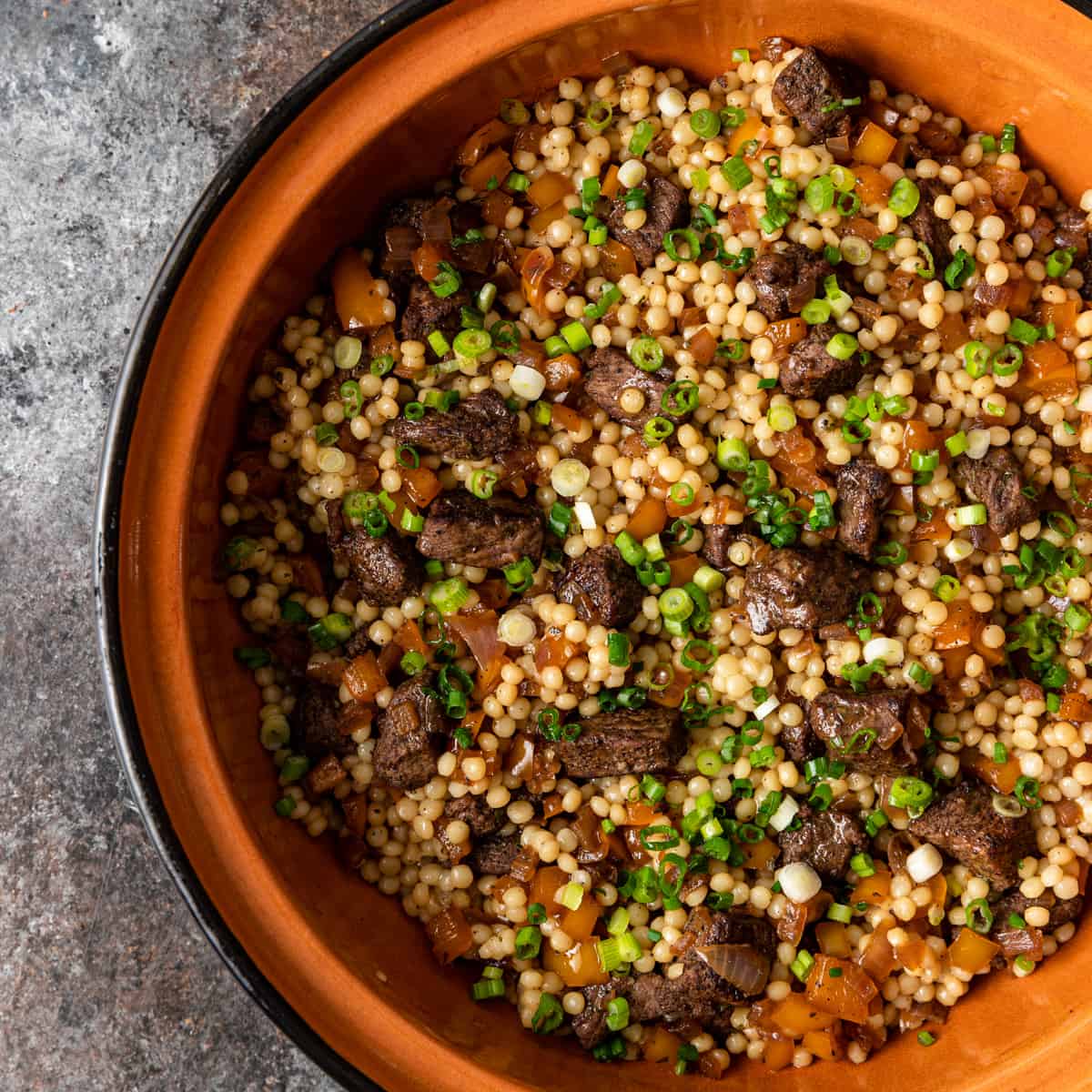 Lamb and Pearl Couscous Recipe