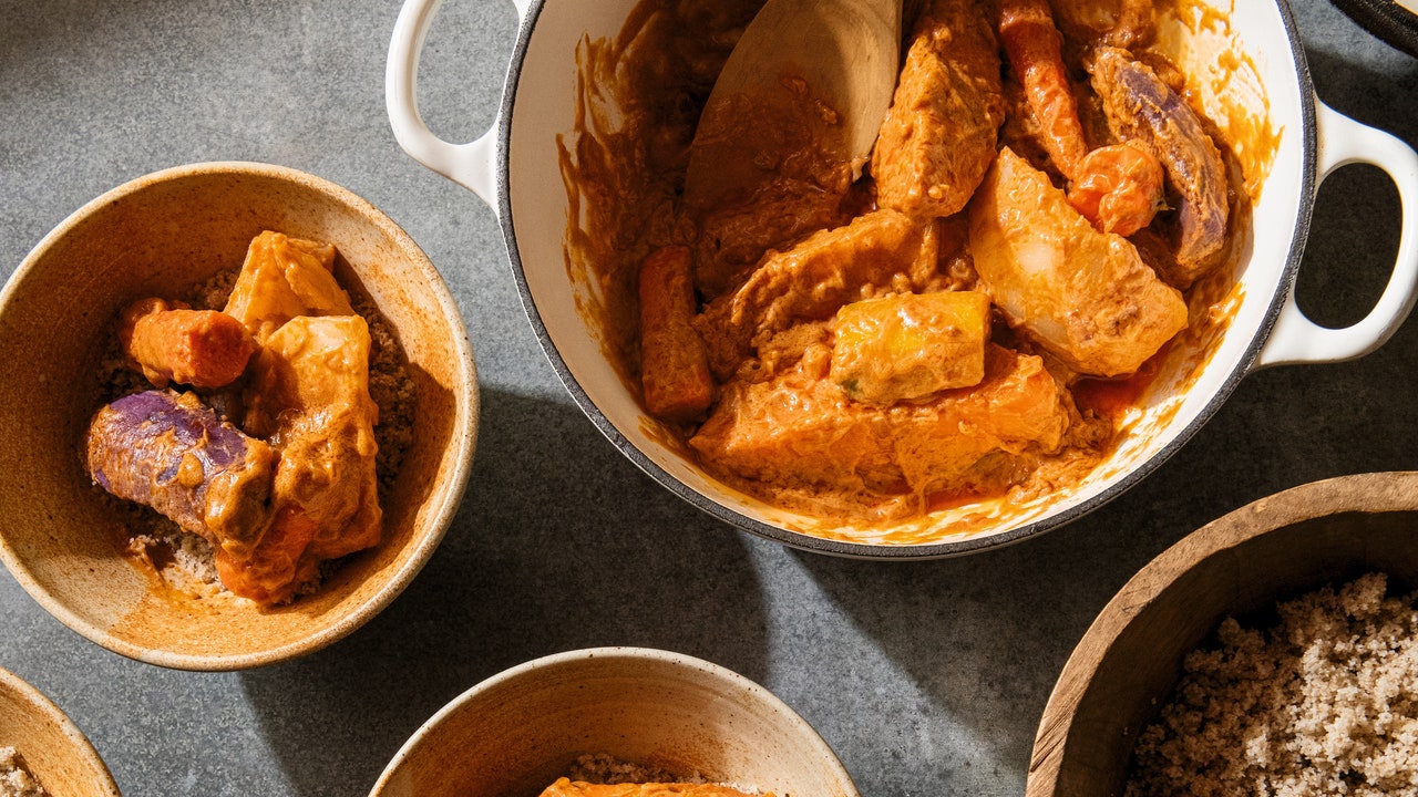 Root Vegetable Mafé Recipe | Epicurious
