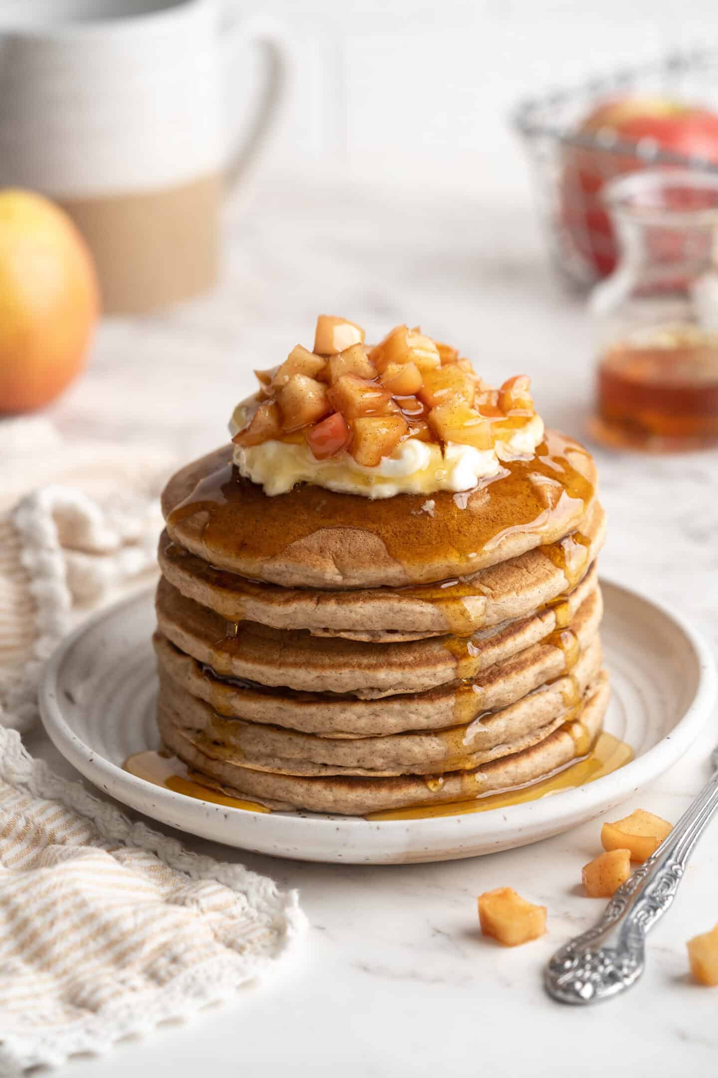 Apple Pie Pancakes | Jessica in the Kitchen