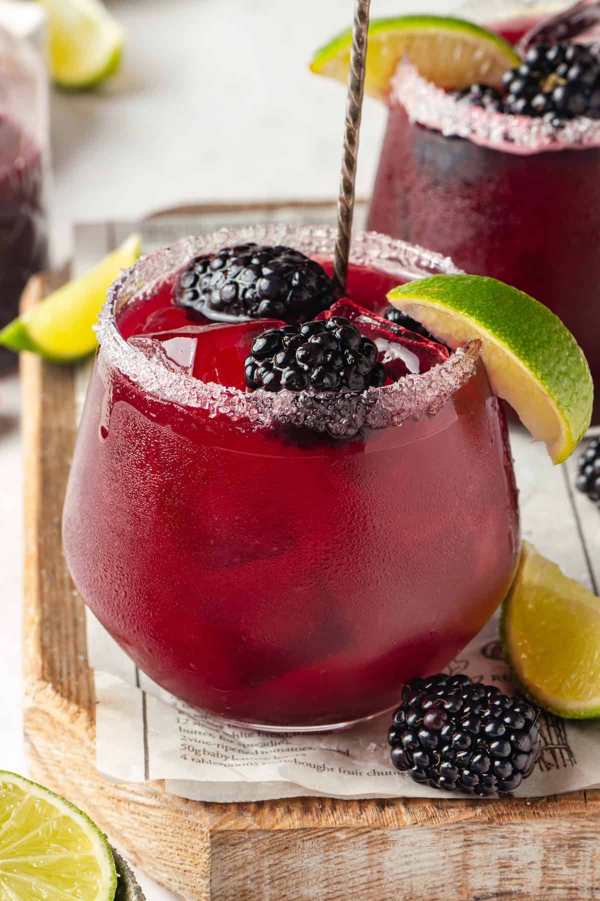 Blackberry Margarita (So Refreshing!) | Jessica in the Kitchen