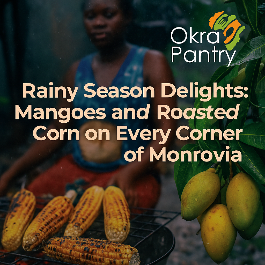 Rainy Season Delights: Mangoes and Roasted Corn on Every Corner of Monrovia