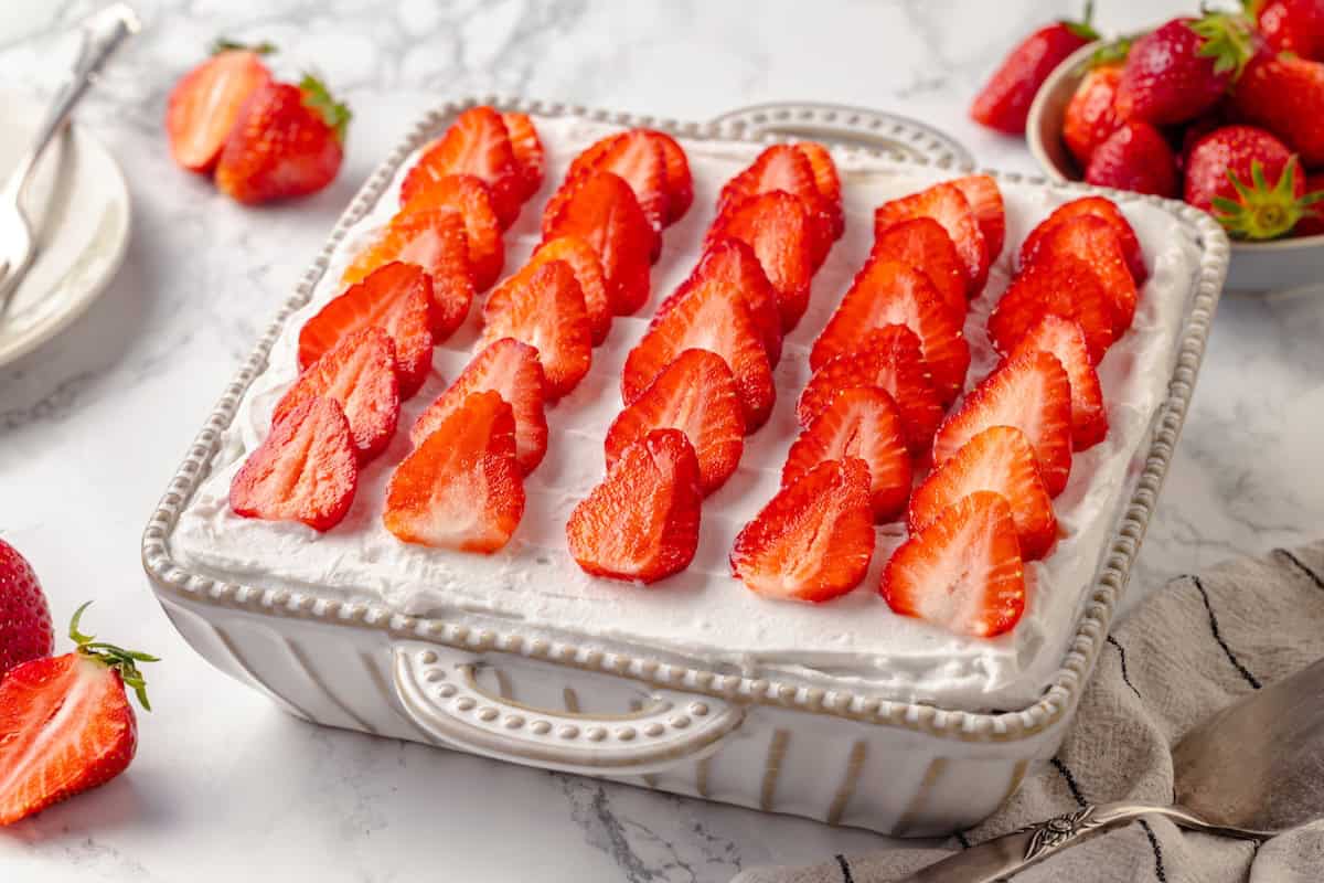 No-Bake Strawberry Icebox Cake | Jessica in the Kitchen