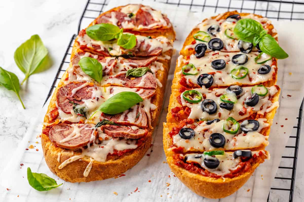 French Bread Pizza Recipe | Jessica in the Kitchen