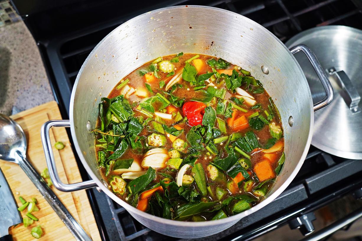 Incredible Caribbean Stew Chicken Soup