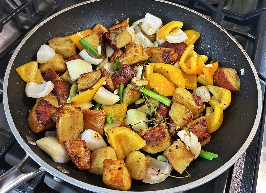 Quick and Easy Sweet Potato Breakfast Hash